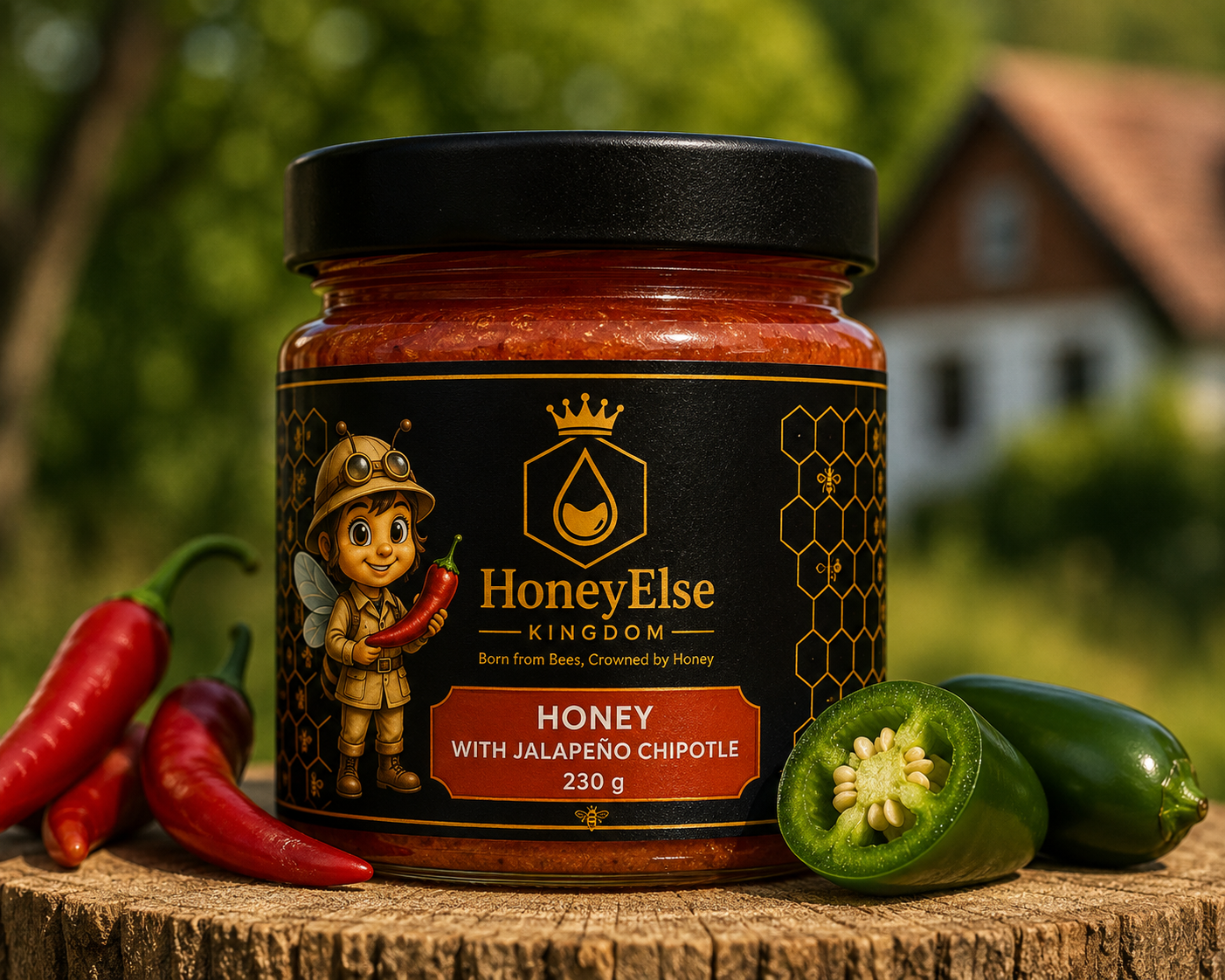 Bzukot Honey – Jalapeño chipotle 230 g